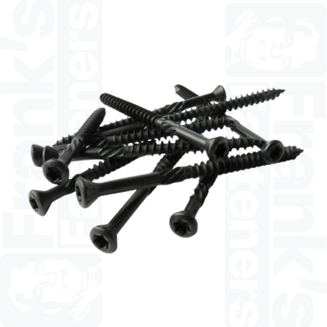 Black Stainless Decking Screws