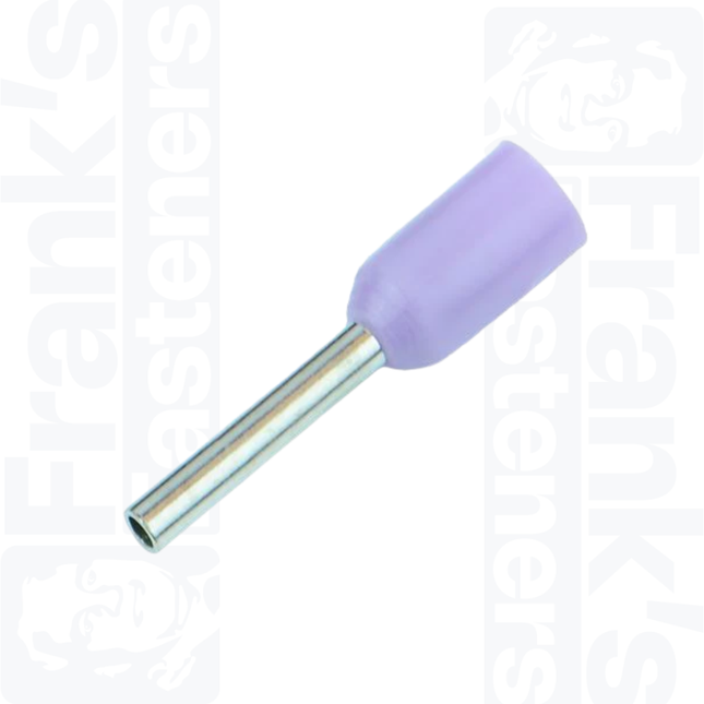 0.25mm Cord End Ferrules, Violet