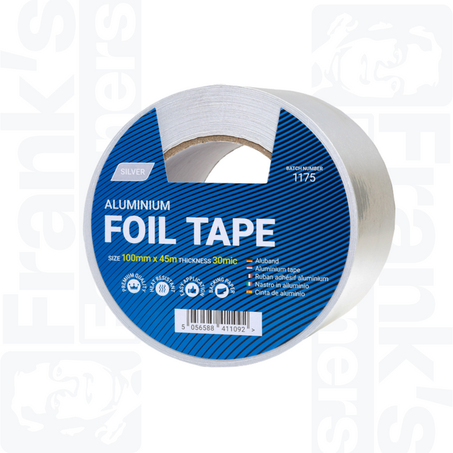 100mm x 45m Aluminium Foil Tape