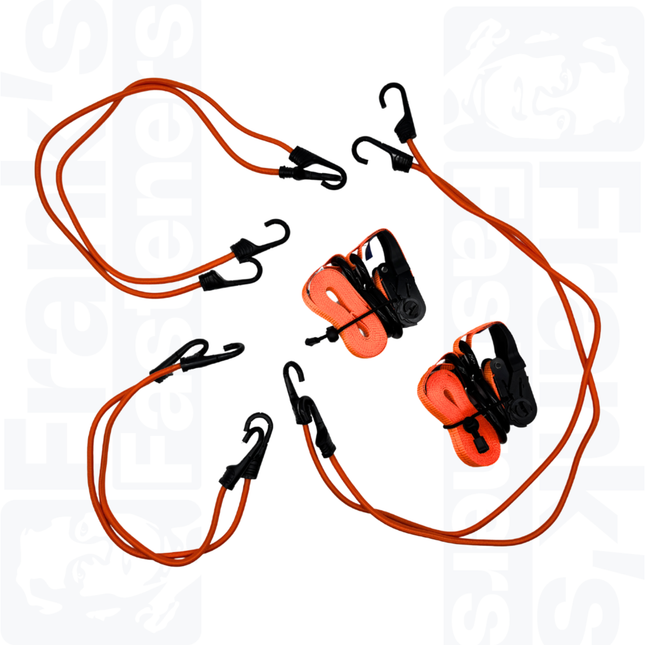 KARGO Tie-Down Kit, 8 pack