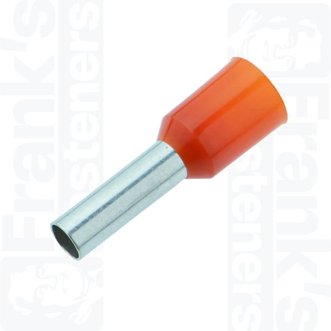 1mm Cord End Ferrules, Red