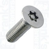 M4 x 8mm Countersunk 6-Lobe Pin Machine Screw - Stainless Steel (A2) (Pack of 100)