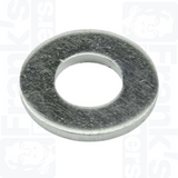 M3 Form A Flat Washers DIN 125, Aluminium