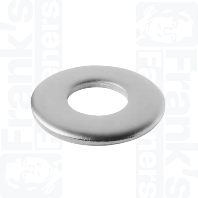 2BA Flat Washer Table 1, Stainless Steel A2