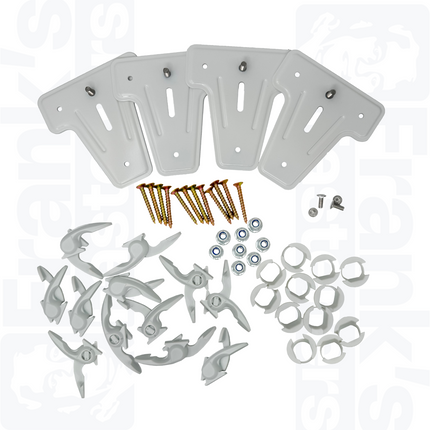 Bullfix Raditor Adaptor Heavy Duty Bracket Kit, White