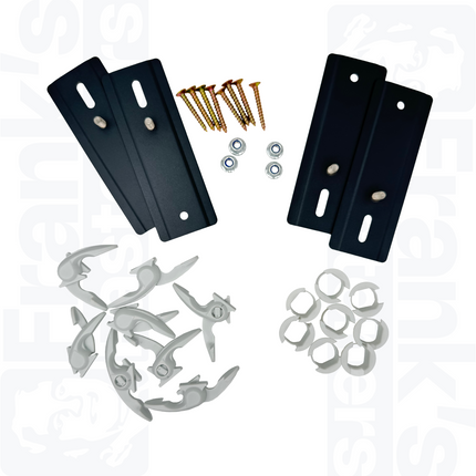 Bullfix Raditor Adaptor Bracket Kit, Anthracite