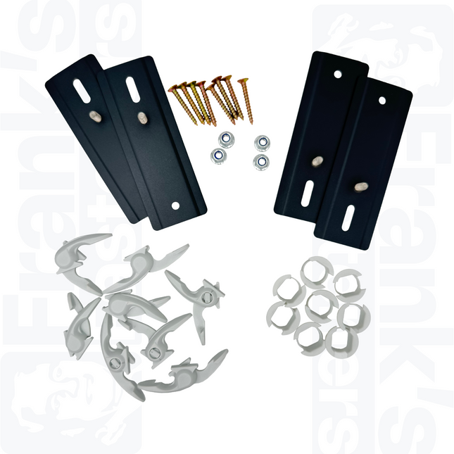 Bullfix Raditor Adaptor Bracket Kit, Anthracite