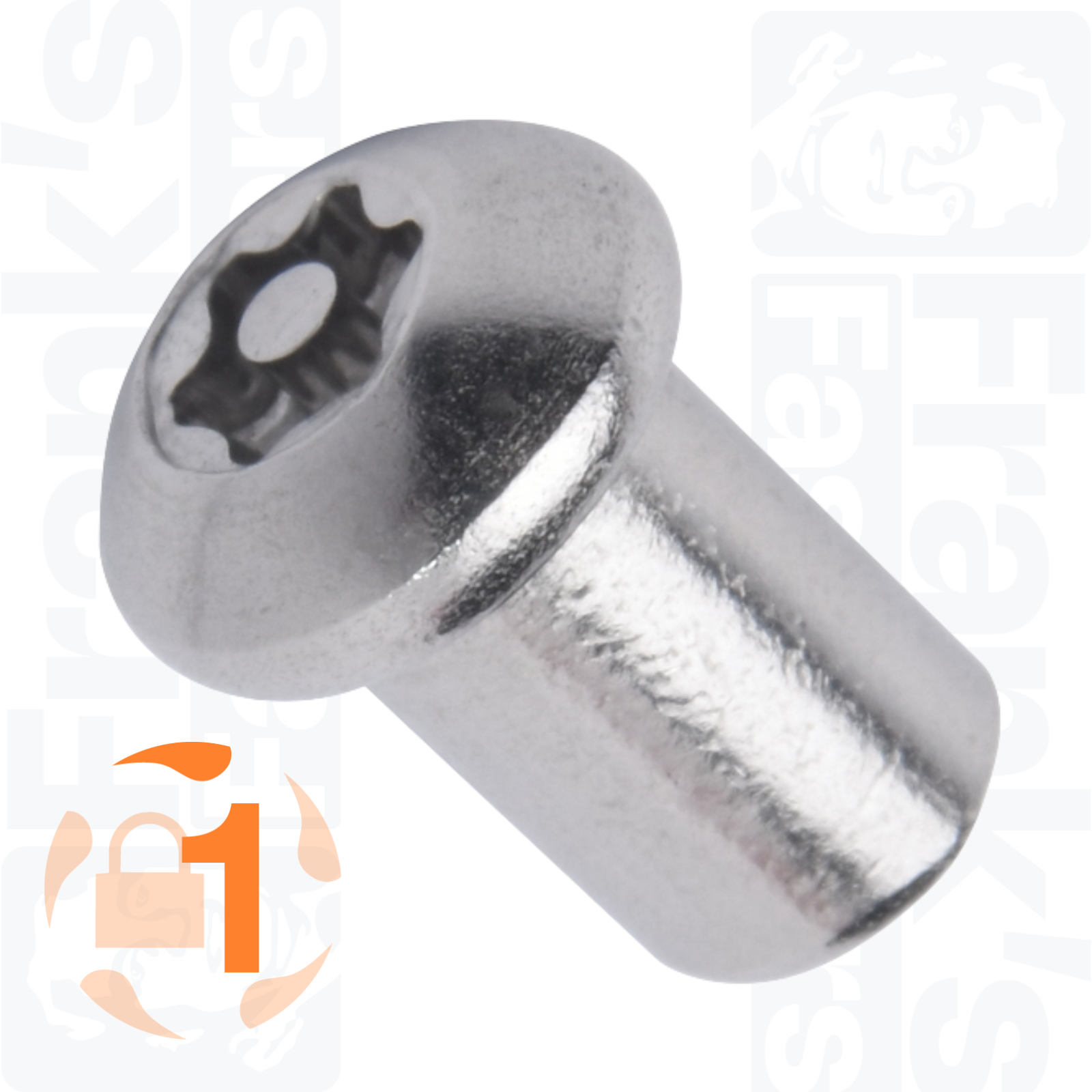 Threaded Button Nut M8 x 30mm Button Head 6-Lobe Pin Barrel Nut, Stainless Steel A2 (100 ...