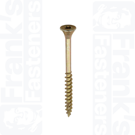 4.2 x 55mm C2 Floor-Fix Tx Countersunk Screw, Yellow (250)