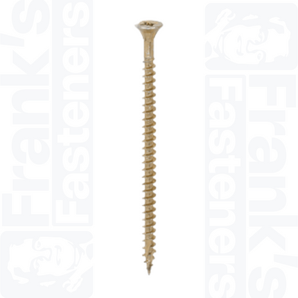 5.0 x 75mm C2 Strong-Fix PZ Double Countersunk, Yellow