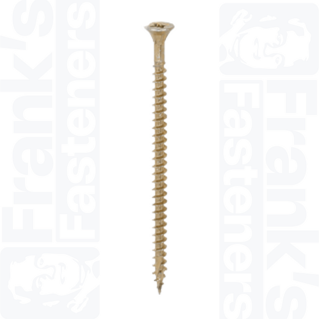 6.0 x 80mm C2 Strong-Fix PZ Double Countersunk, Yellow