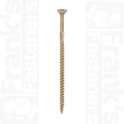 6.0 x 100mm C2 Strong-Fix PZ Double Countersunk, Yellow