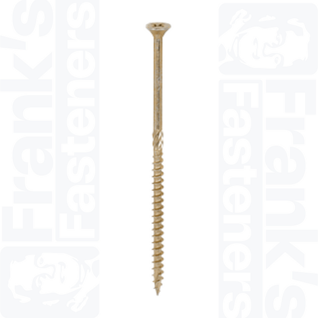 6.0 x 120mm C2 Strong-Fix PZ Double Countersunk, Yellow