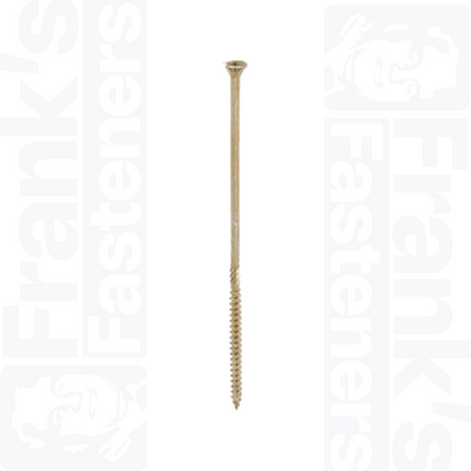 6.0 x 180mm C2 Strong-Fix PZ Double Countersunk, Yellow