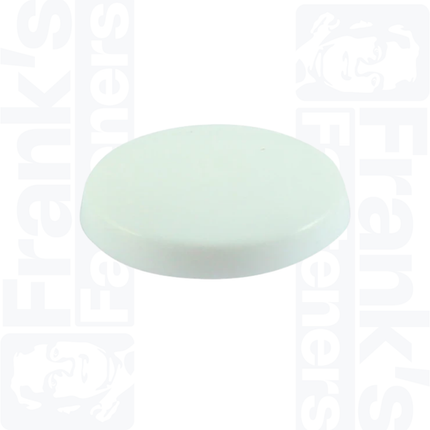 Concrete Screw Cover Caps, White