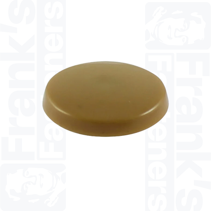 Concrete Screw Cover Caps, Light Oak