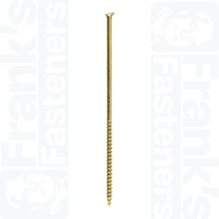 4.8 x 125mm Drywall Screws PH Bugle Coarse Thread, Yellow