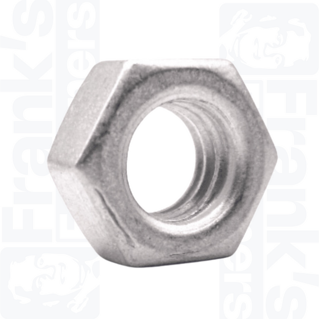M6 Hexagon Nuts (DIN 934) - Aluminium
