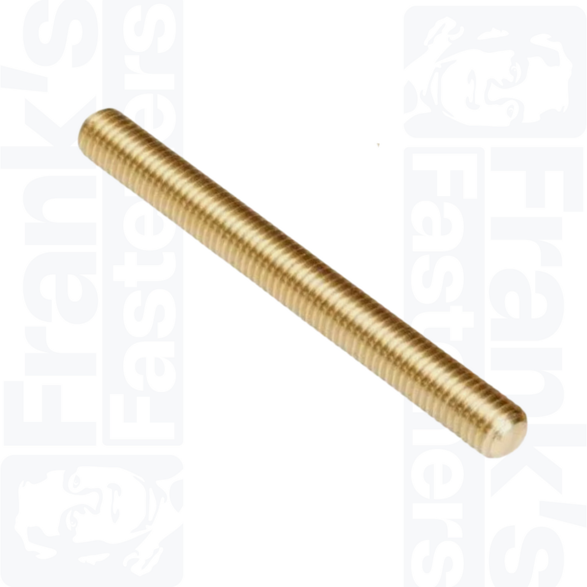 Threaded Bras M5 x 100mm Threaded Bar - Brass – Frank's Fasteners