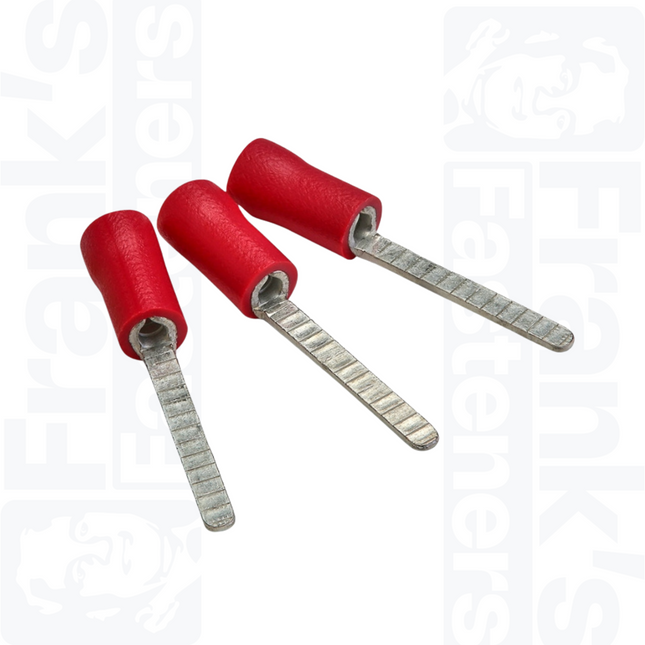 10mm Red Pre-Insulated Blade Terminals