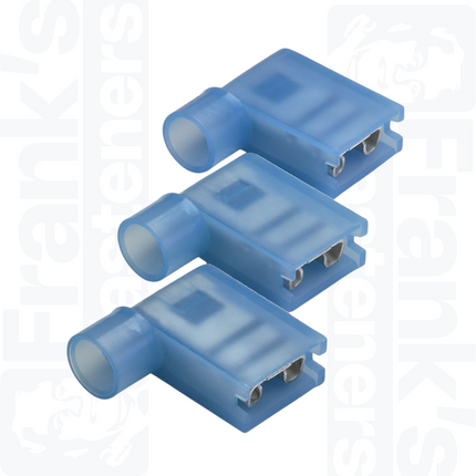Blue Nylon Insulated Flag Terminal
