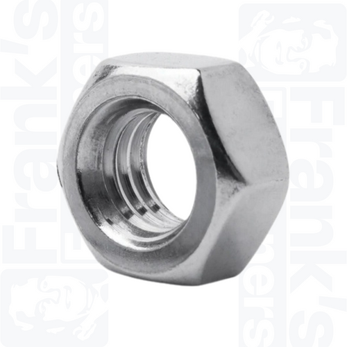 Globstar Hex Nuts DIN 934 – Stainless Steel A2 V2A Fine Thread, Metric