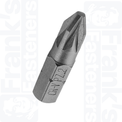 PZ2 25mm Hex Shank Screwdriver Bit