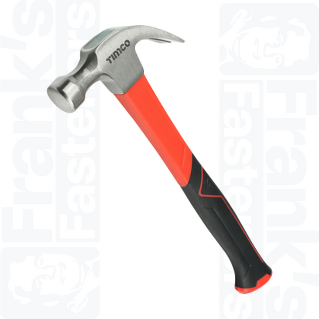 Fibreglass Handled Claw Hammer 16oz