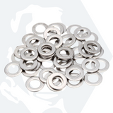 M6 Form A Flat Washers (DIN 125) - Stainless Steel (A4)