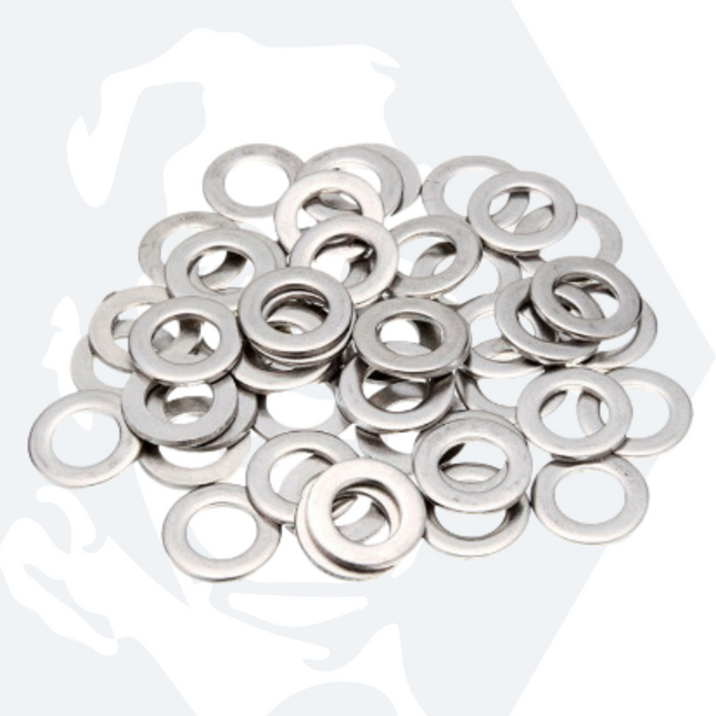 M3 Form A Flat Washers (DIN 125) - Stainless Steel (A4)