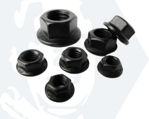 Collection image for: Black Stainless Flange Nuts