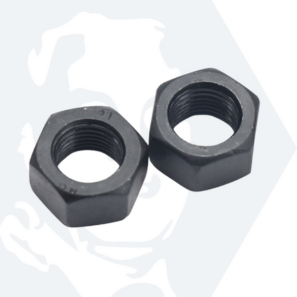 M6 Hexagon Nuts (DIN 934) - Self Colour High Tensile Steel (Class 10)