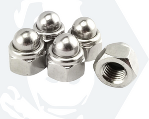 Collection image for: Metric Hexagon Domed Nylon Locking Cap Nut