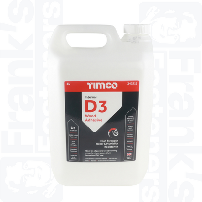 Internal D3 Wood Adhesive 5L