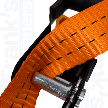 KARGO Stealth 25mm x 4m Light Duty Ratchet Strap 800KG, 2 Pack