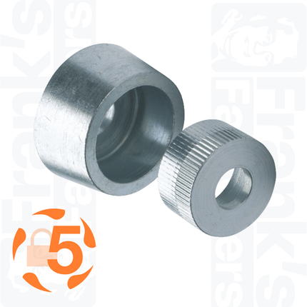 M12 NoGo™ Enclosure Type 2, Zinc Plated Steel