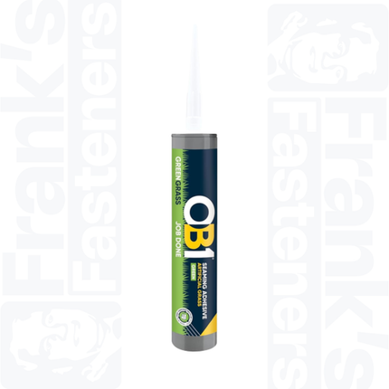 OB1 Green Grass Seaming Adhesive for Artificial Grass, Green 290ml