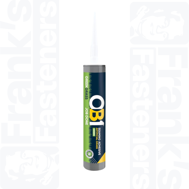 OB1 Green Grass Seaming Adhesive for Artificial Grass, Green 290ml