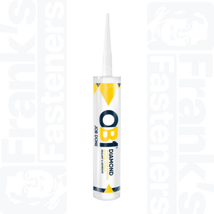 OB1 Diamond Sealant & Adhesive, Crystal Clear 290ml