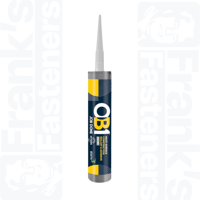 OB1 Multi-Surface Construction Sealant & Adhesive, Brown 290ml