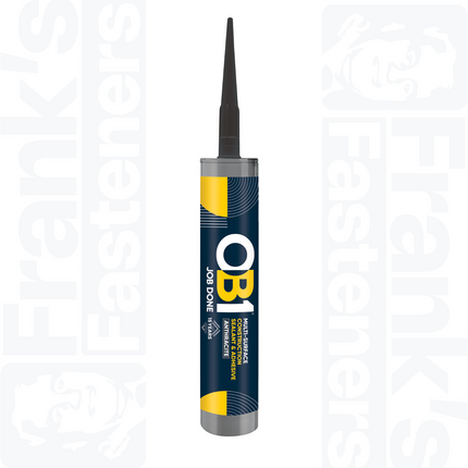 OB1 Multi-Surface Construction Sealant & Adhesive Anthracite