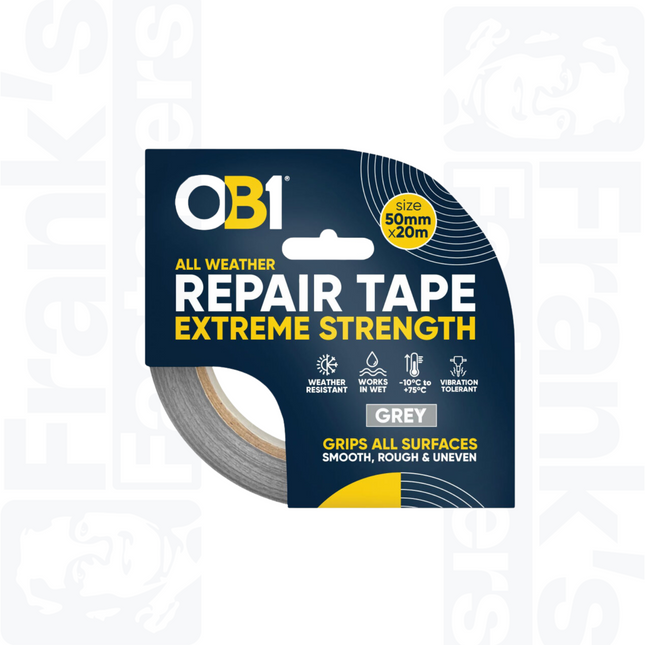 OB1 All Weather Repair Tape Extreme Strength, Grey