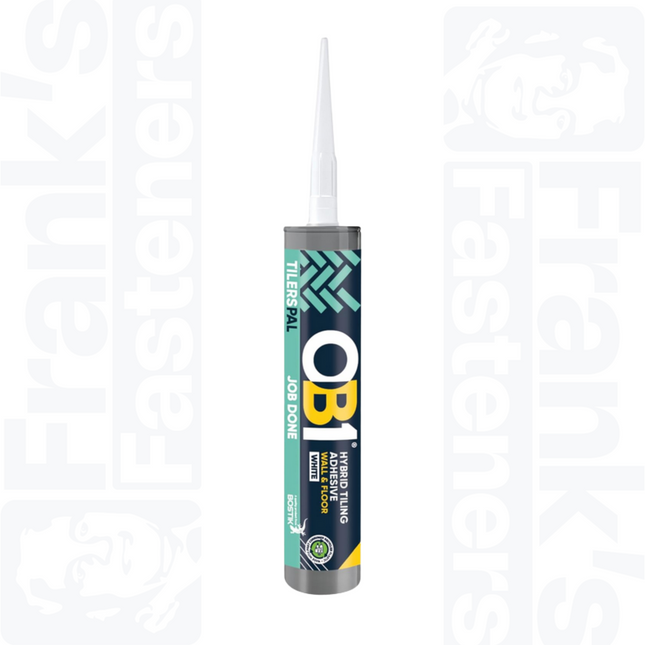 OB1 TilersPal Hybrid Adhesive, White 290ml