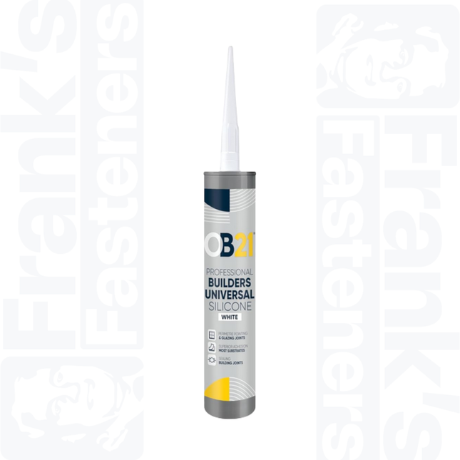 OB21 Professional Builders Universal Silicone, White 310ml