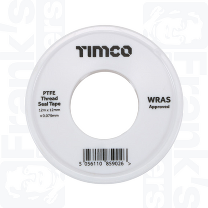 12m x 12mm PTFE Thread Seal Tape