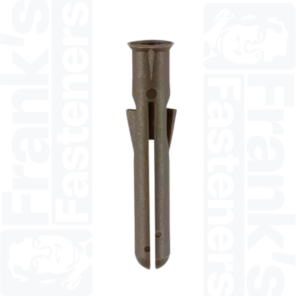 7.0 x 42mm Brown Premium Plastic Plugs