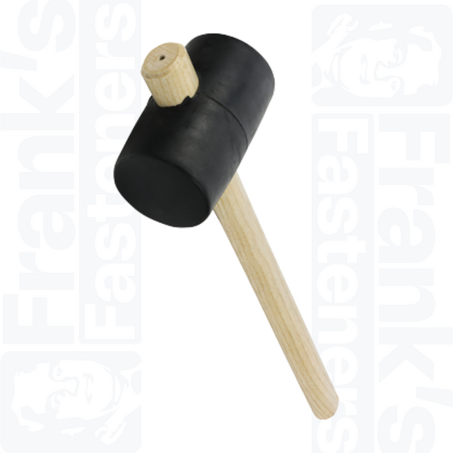 Black Rubber Mallet 16oz