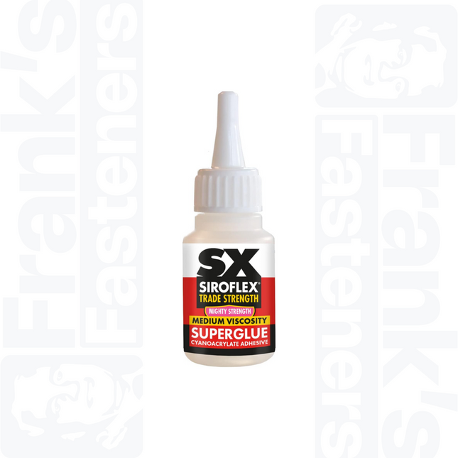 SX Siroflex Medium Viscosity Superglue, 20g