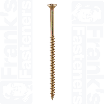 Solo Mixed Pack Chipboard & Woodscrews PZ Double Countersunk, Yellow