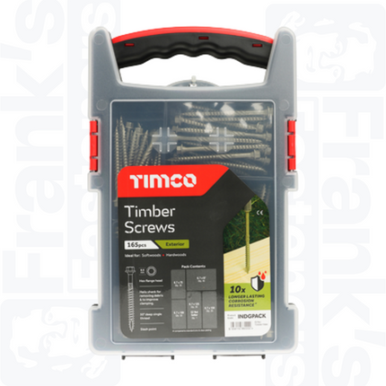 Timber Screws Grab Pack, Green